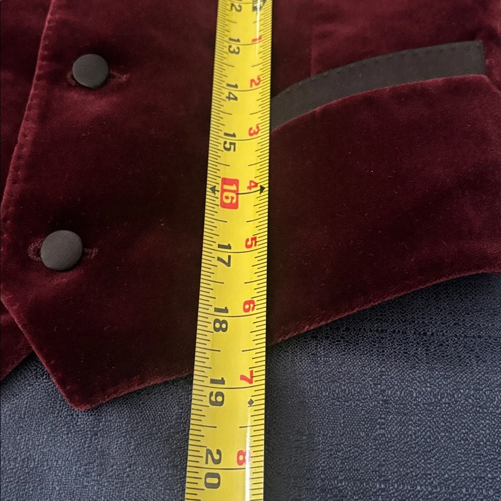 Dolce & Gabbana Kids Burgundy Vest - Picture 5 of 8